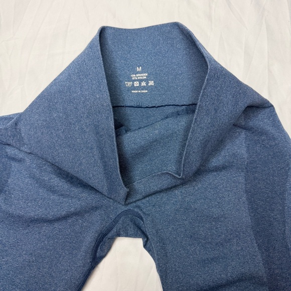 NVGTN Slate Blue Curve Seamless Leggings - Picture 8 of 11